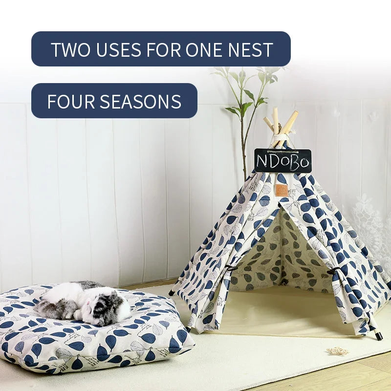 Teepee  for Puppy, Cat Indoor ,Outdoor function