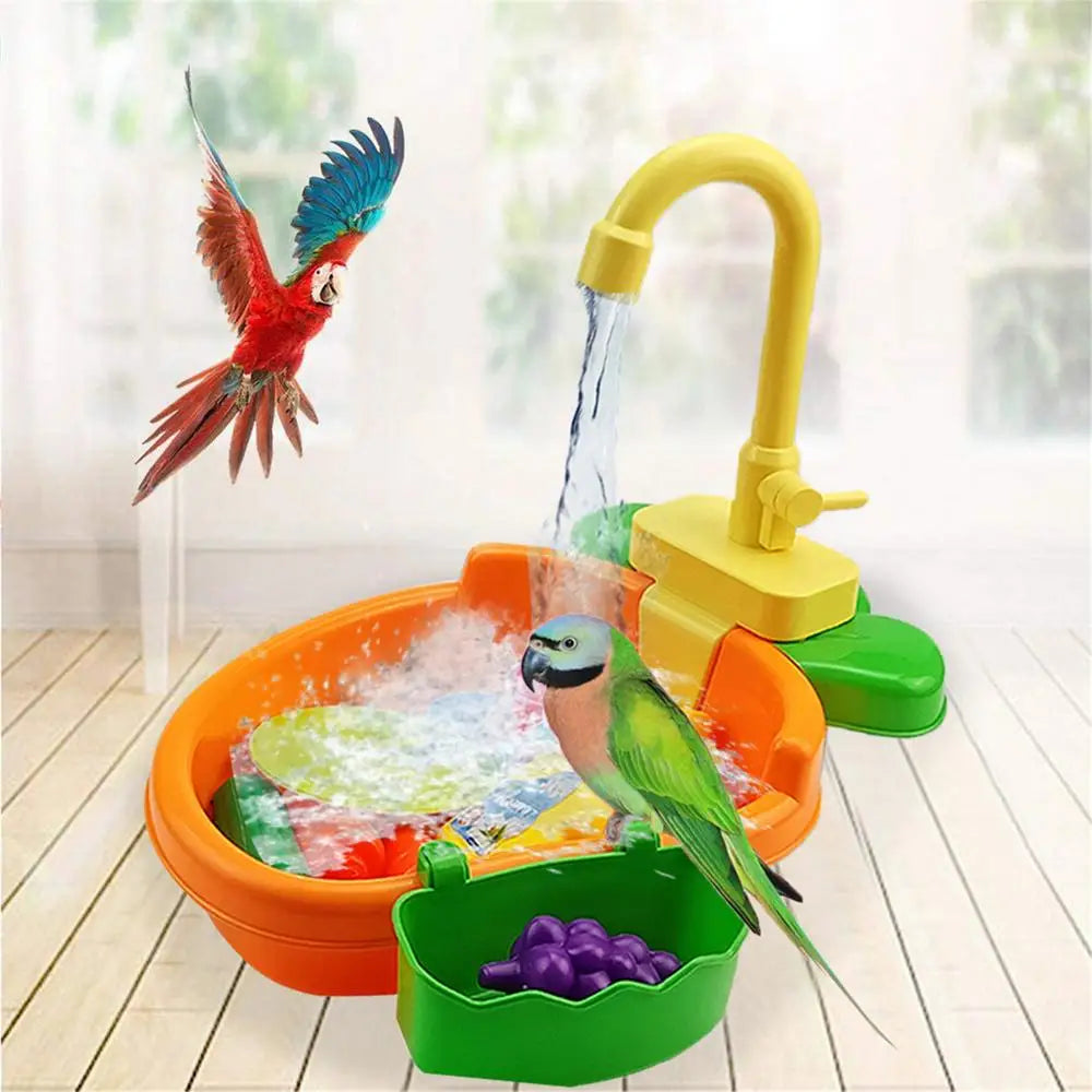 Accessories Parrot Toy Bird Bathtub